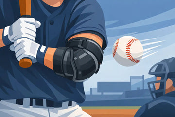 Elbow Guard for Inside Pitches That Stays Put - Drip & Rip