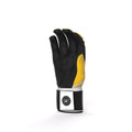 Drip & Rip Baller Series long cuff batting gloves in Danger Zone – baseball/softball, top view