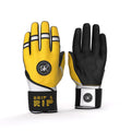 Drip & Rip Baller Series long cuff batting gloves in Danger Zone – baseball/softball, top view