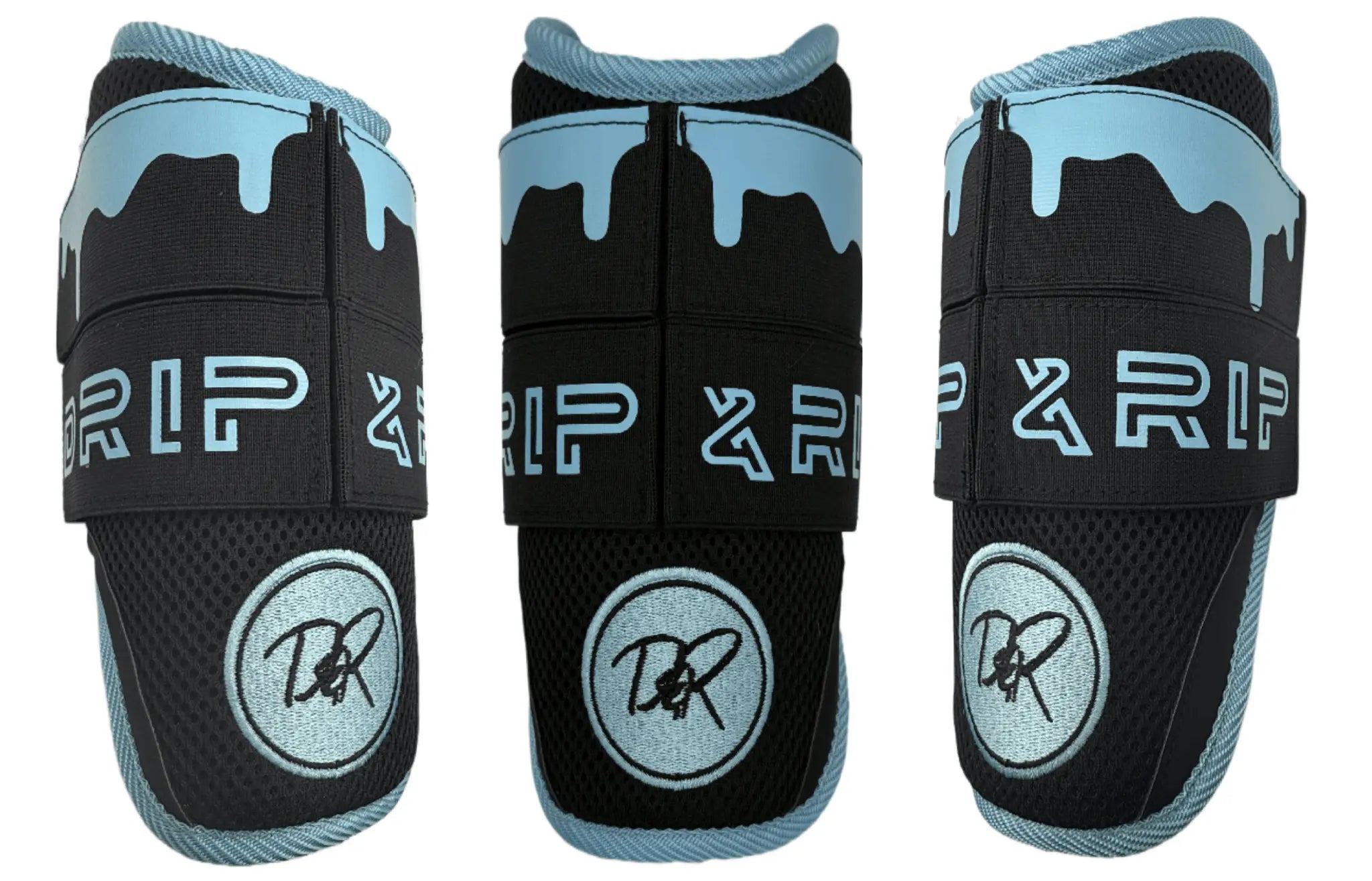 Drip & Rip™ Premium Adult Baseball and Softball Elbow Guard - Black Ice - Drip & Rip