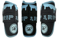 Drip & Rip Adult baseball and softball elbow guard in Black Ice, front view