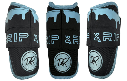 Drip & Rip™ Premium Adult Baseball and Softball Elbow Guard - Black Ice - Drip & Rip