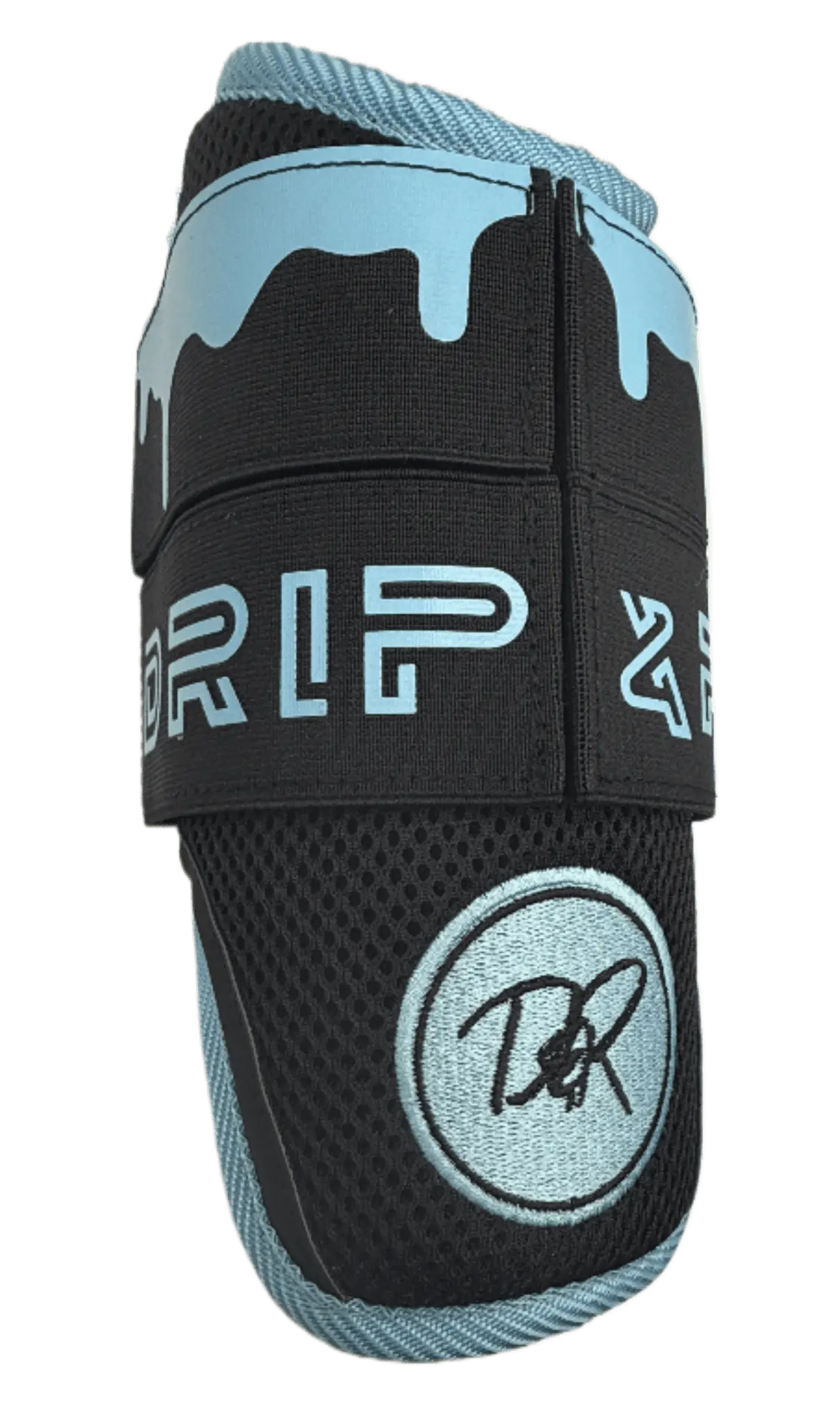 Drip & Rip™ Premium Adult Baseball and Softball Elbow Guard - Black Ice - Drip & Rip