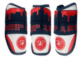 Drip & Rip™ Premium Adult Baseball and Softball Elbow Guard - Flags - Drip & Rip