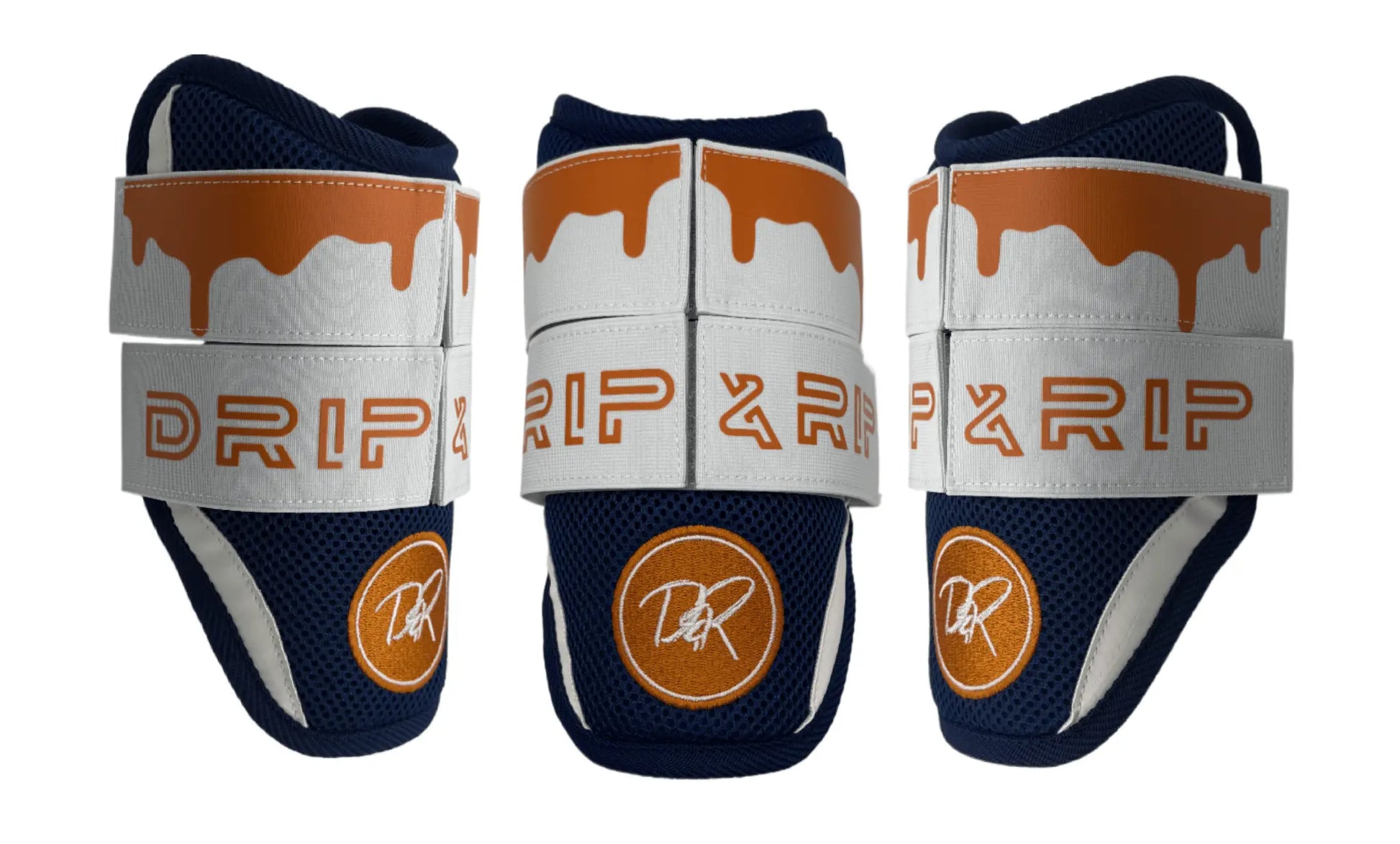 Drip & Rip Adult baseball and softball elbow guard in Freezer Burn, front view