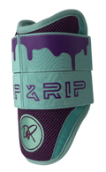 Closeup of impact foam shell on Mint Condition Adult Drip & Rip elbow guard
