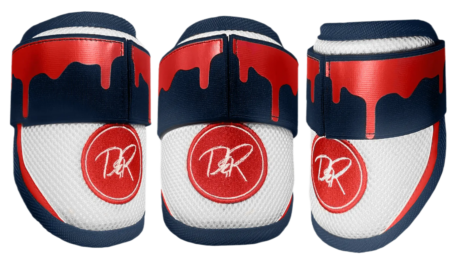 Drip & Rip™ Premium Baseball and Softball Elbow Guard Youth Model - Flags - Drip & Rip