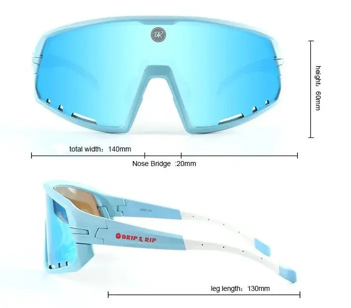 Drip & Rip Vibe Series Baseball and Softball Sunglasses - Cotton Candy 