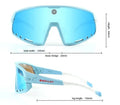 Drip & Rip Vibe Series Baseball and Softball Sunglasses - Cotton Candy 