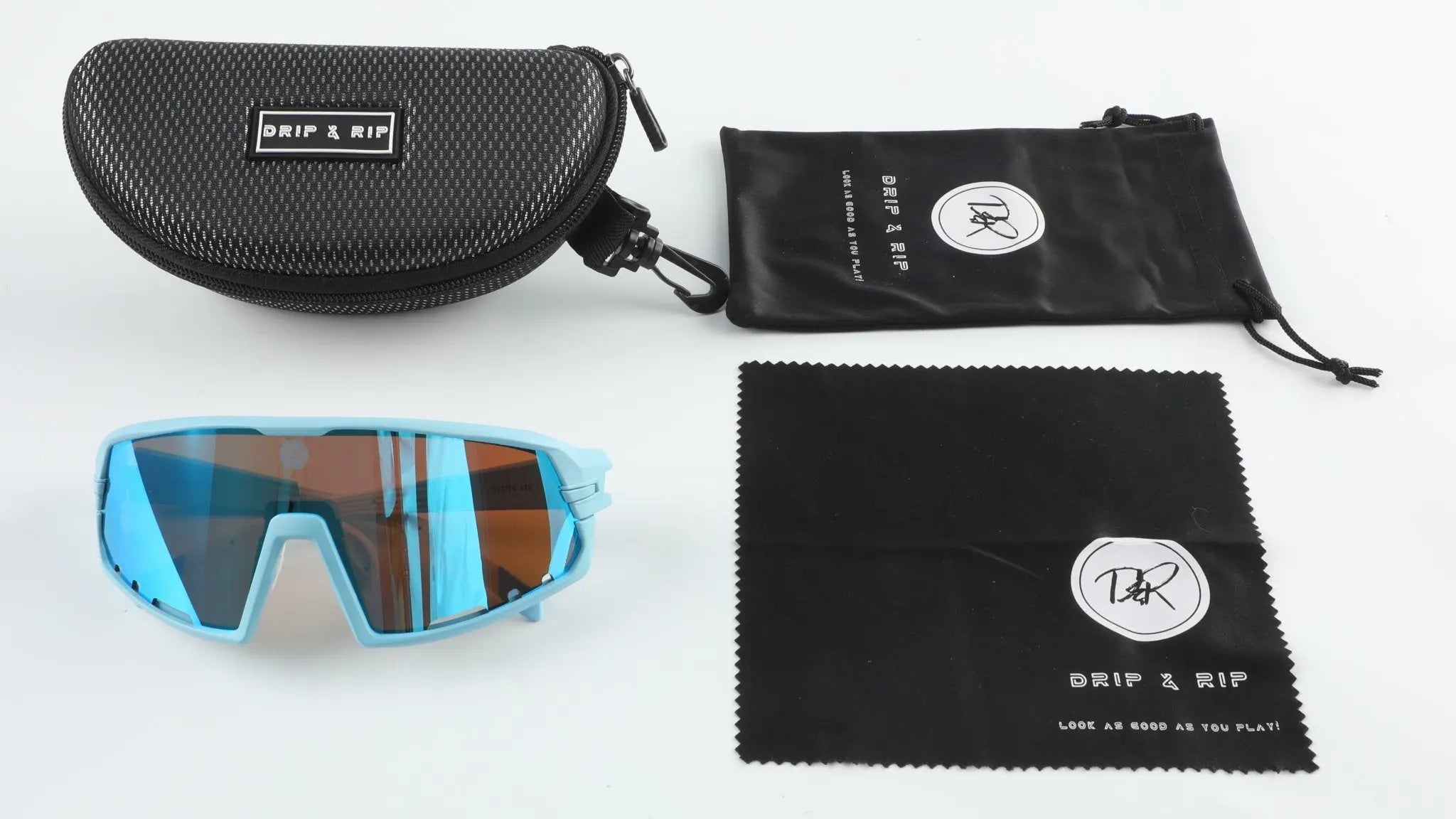 Drip & Rip Vibe Series Baseball and Softball Sunglasses - Cotton Candy 