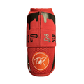 Magma elbow guard back view showing adjustable strap system and breathable sleeve